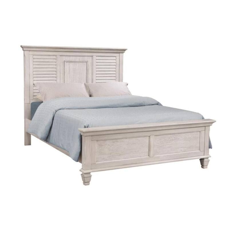 Madeline Antique White 5-piece Bedroom Set