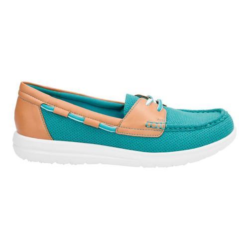 Shop Women�s Clarks Jocolin Vista Boat Shoe Turquoise
