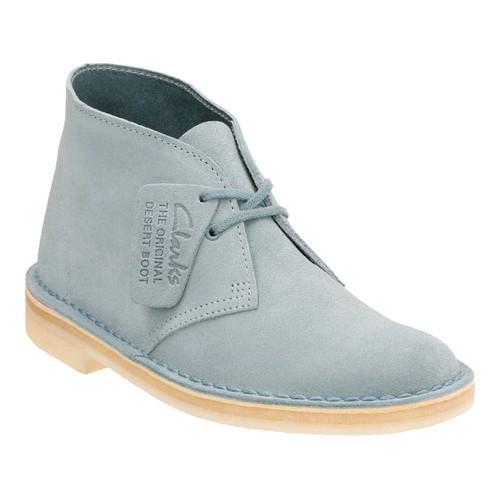 clarks blue suede boots