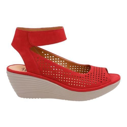 clarks reedly salene red