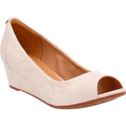 clarks peep toe shoes