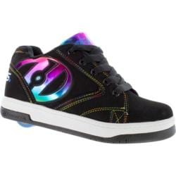 heelys black rainbow metallic