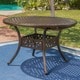 Windley Outdoor Expandable Aluminum Dining Set with Umbrella Hole by Christopher Knight Home - Thumbnail 6