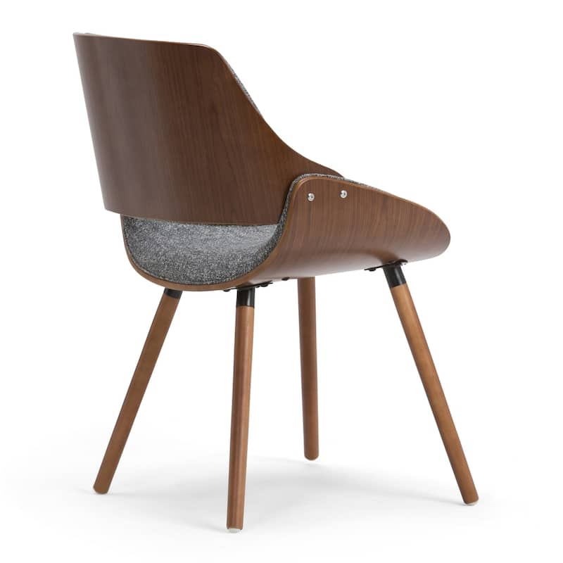 WYNDENHALL Malone Mid Century Modern Bentwood Dining Chair