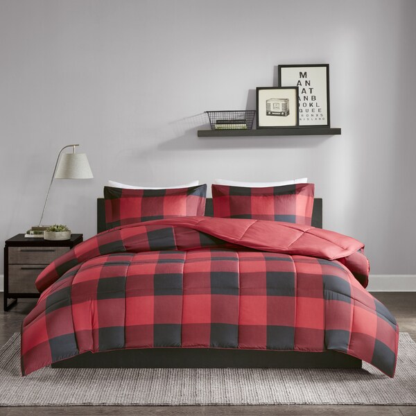 Madison Park Essentials Brooks 3M Scotchgard Down Alternative Light Weight Comforter Mini Set