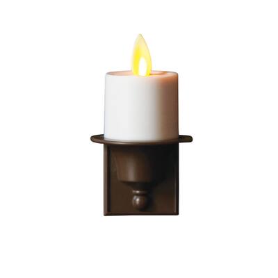 Mystique Moving Flame Plug In Nightlight, Dusk till Dawn