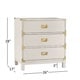 preview thumbnail 5 of 20, Kedric 3-drawer Goldtone Accent Nightstand by iNSPIRE Q Bold