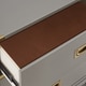 preview thumbnail 14 of 27, Kedric 3-drawer Goldtone Accent Nightstand by iNSPIRE Q Bold