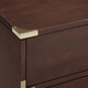 preview thumbnail 10 of 27, Kedric 3-drawer Goldtone Accent Nightstand by iNSPIRE Q Bold