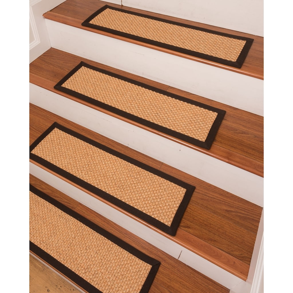 Ernest Sisal Carpet Stair Treads - Set of 13 - 13PC (9" x 29")
