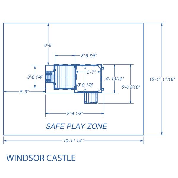 Shop Backyard Discovery Windsor Castle All Cedar Playhouse 100 L