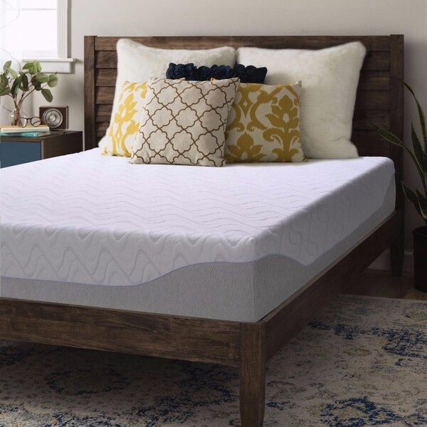 King size Gel Memory Foam Mattress 9 inch - Crown Comfort