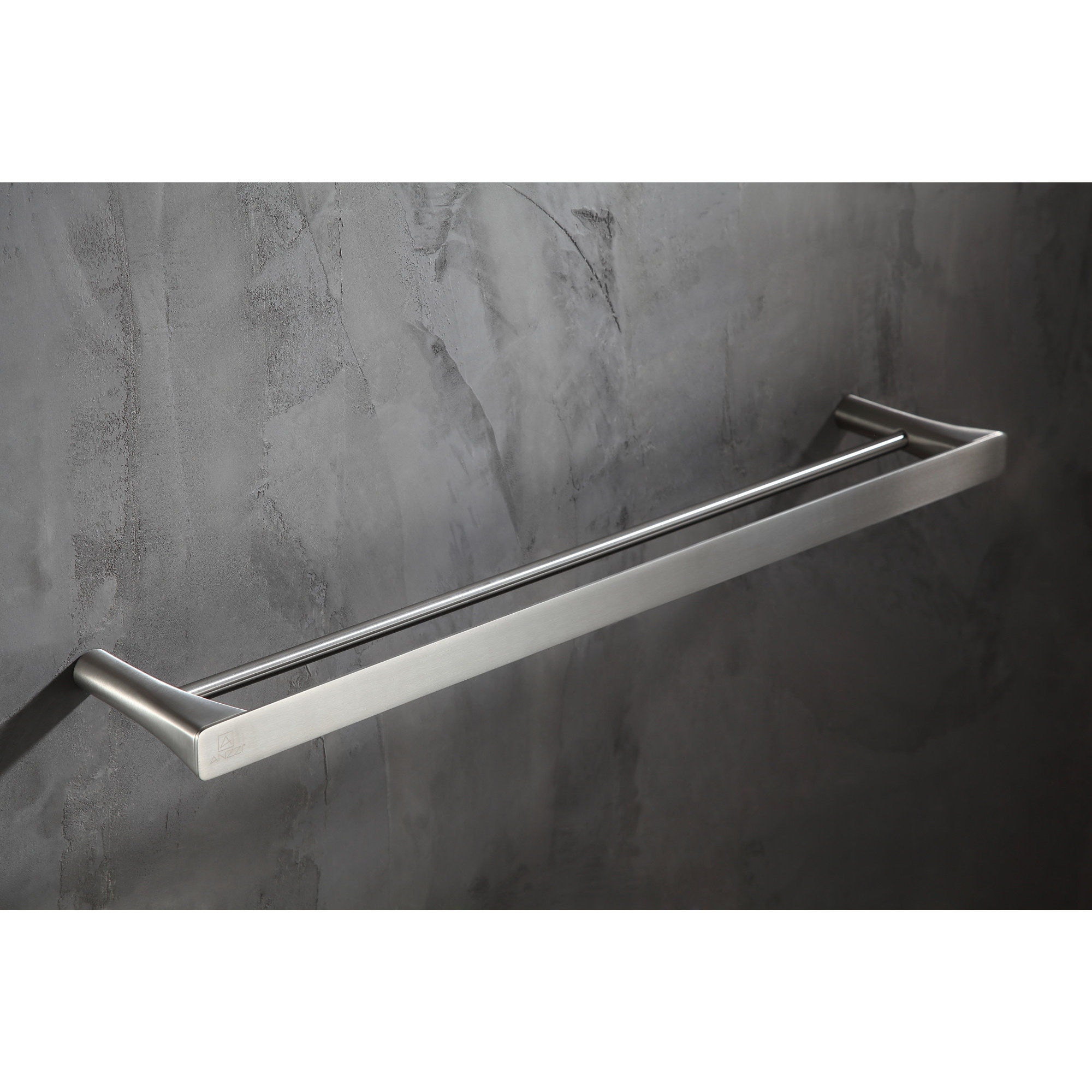 ANZZI Caster 3 Series Towel Bar in Brushed Nickel - Bed Bath & Beyond -  16807824