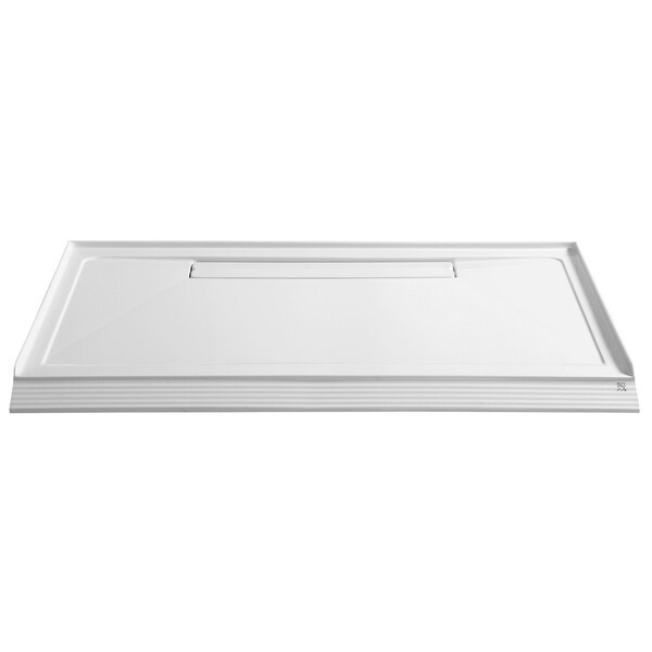Anzzi Plateau Series White 60inch x 36inch Barrierfree Shower Base