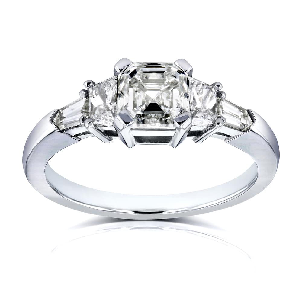 Kobelli 1.7 Carat Mixed Fancy-cut Natural Diamond Certified Platinum 5 Stone Diamond Ring