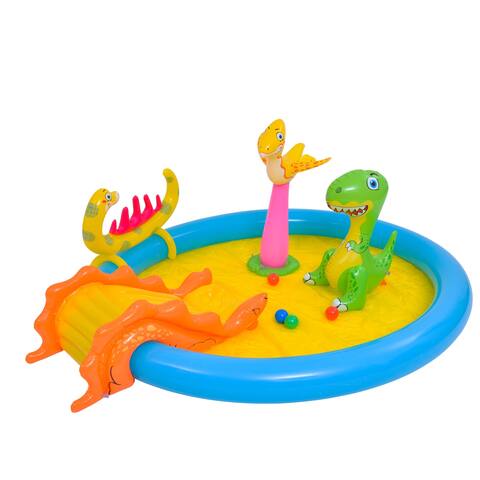 dinosaur play pool