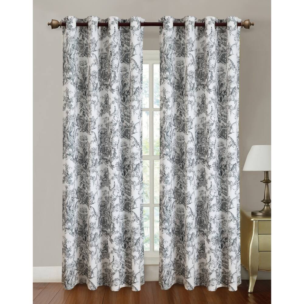 Shop Rt Designers Collection Multicolored Canvas Toile Printed 84