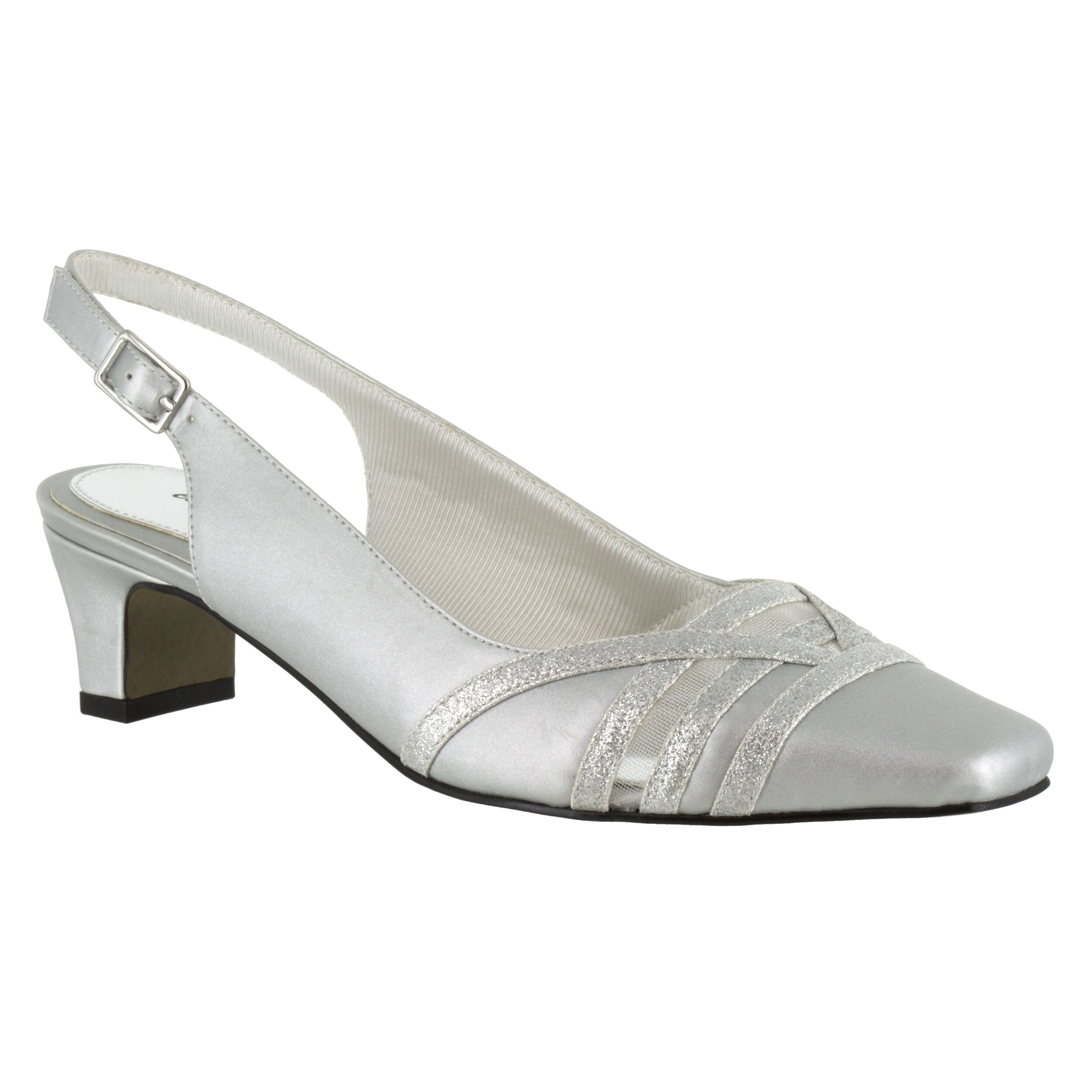 easy street silver shoes