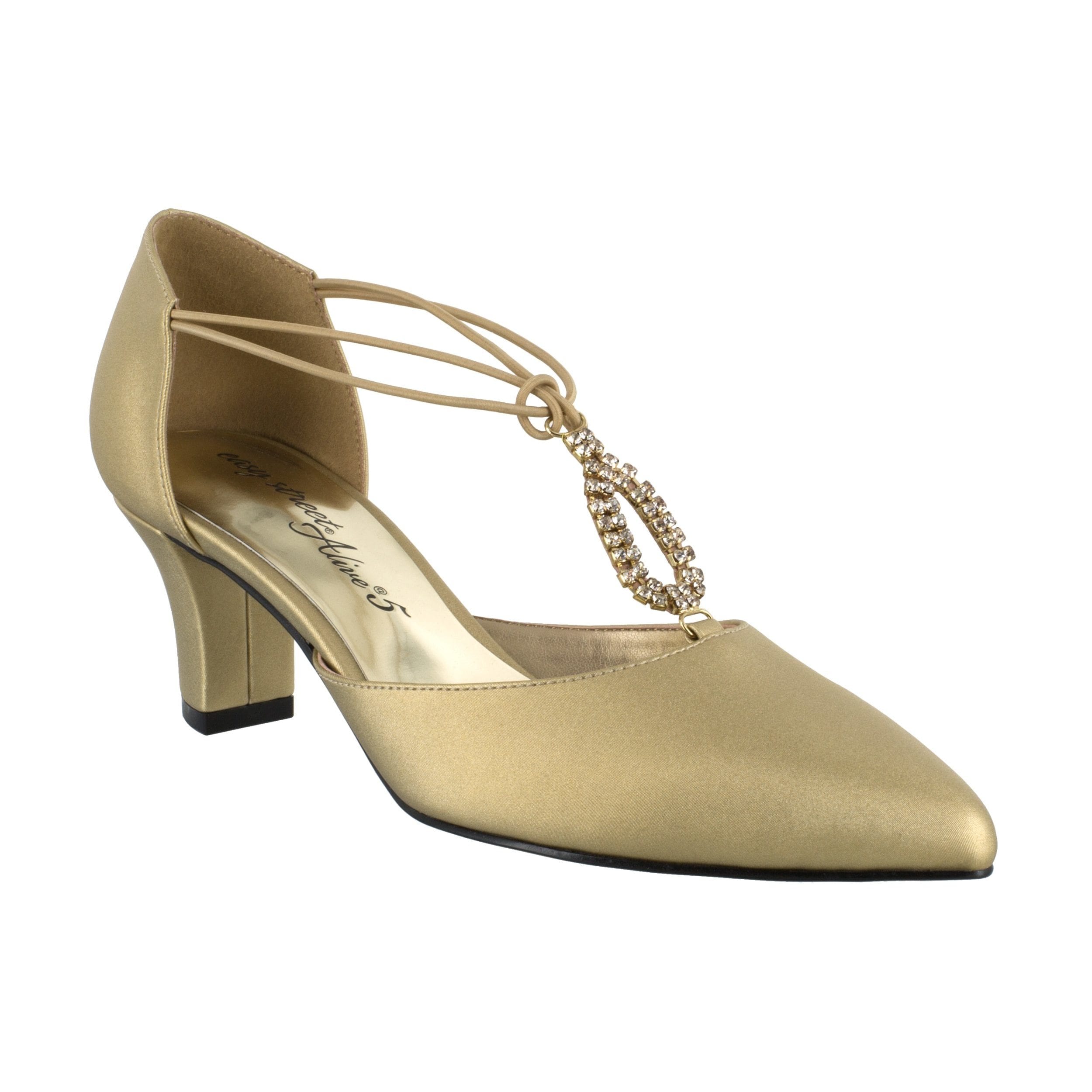 easy street gold shoes