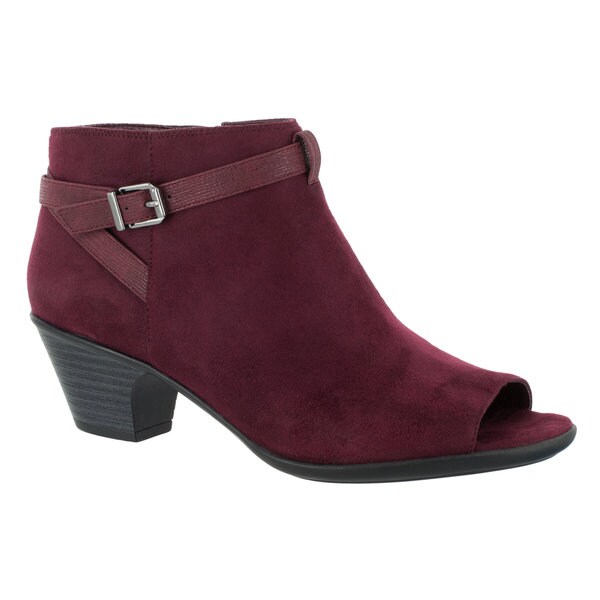easy street peep toe booties
