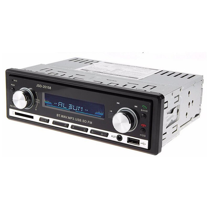 Bluetooth Car MP3 Player Stereo In-dash FM Aux Input Receiver SD USB MMC  Car Radio Player 12V