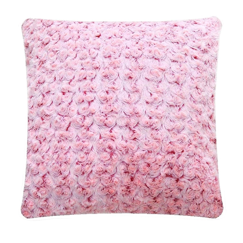 De Moocci FauxFur Plush 18-inch Throw Pillow
