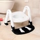 preview thumbnail 8 of 8, Dreambaby 3-in-1 Glow in The Dark Toilet Trainer - Black