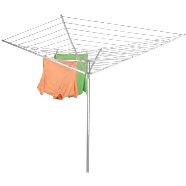 slide 1 of 4, Aluminum Umbrella Outdoor Dryer, 165 feet