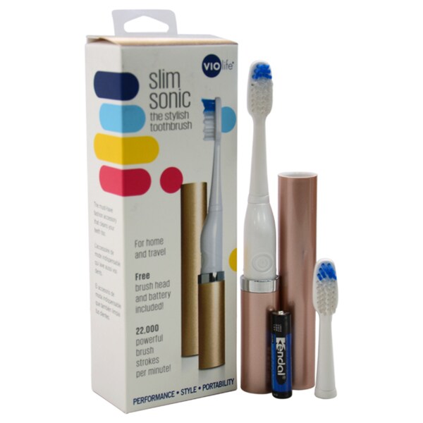 slim the stylish sonic toothbrush