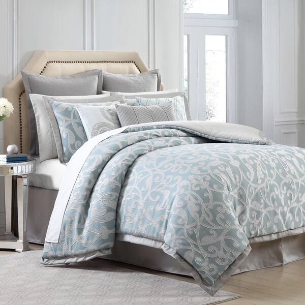 Shop Charisma Legacy Jacquard Woven Duvet Cover Set Overstock