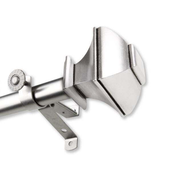 Shop Instyledesign Eugene Adjustable Curtain Rod 13 16 Inch Dia