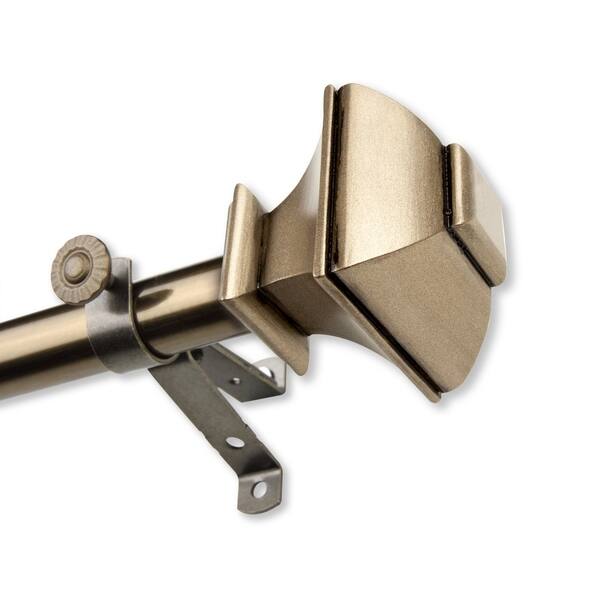 Shop Instyledesign Eugene Adjustable Curtain Rod 13 16 Inch Dia