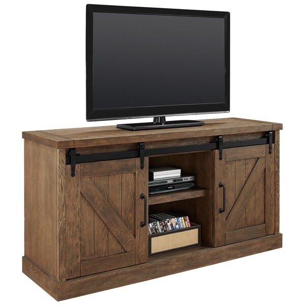 Avalon Weathered Oak Tv Stand Free Shipping Today Avalon Weathered Oak Tv Stand