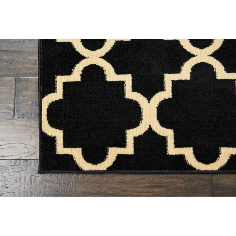 Nourison Grafix Modern Moroccan Trellis Area Rug