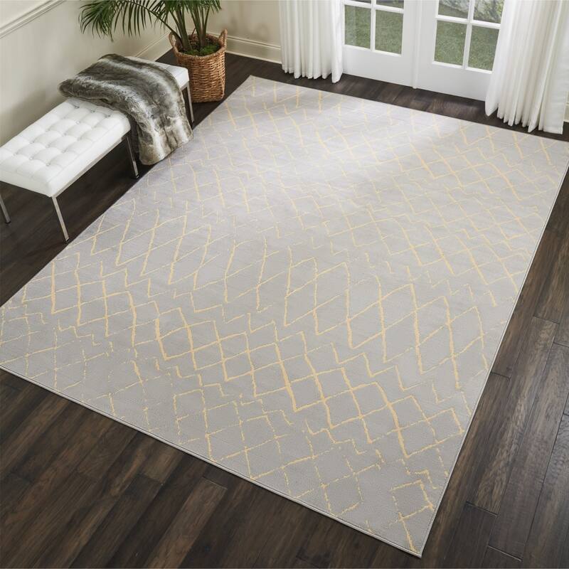 Nourison Grafix Moroccan Patterned Area Rug