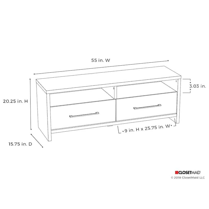 ClosetMaid Modular Media Stand