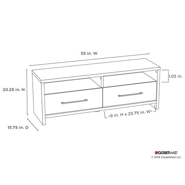 ClosetMaid Modular Media Stand On Sale Bed Bath & Beyond 16828376