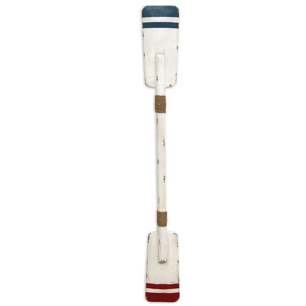 Shop Stratton Home Decor Nautical Wood Double Square Oar Wall