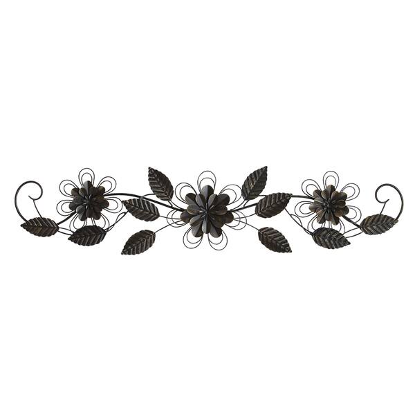 Shop Stratton Home Decor Enchanting Brown Metal Over The Door Wall