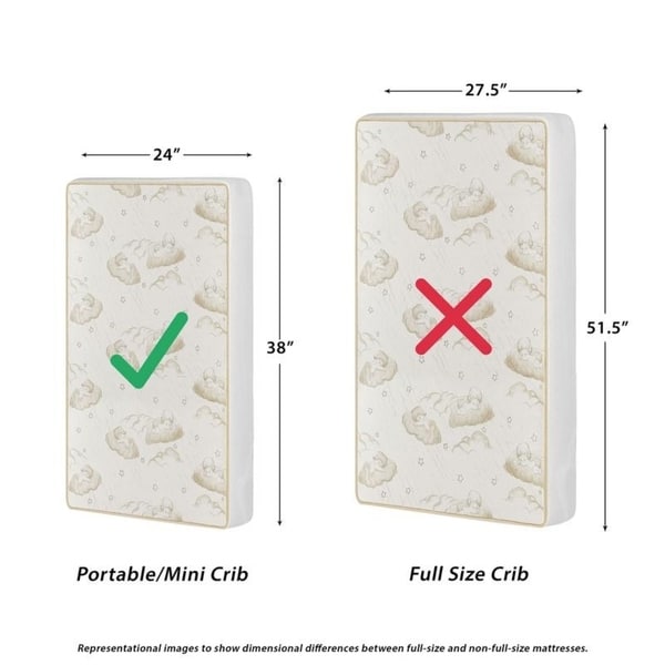 reversible crib mattress