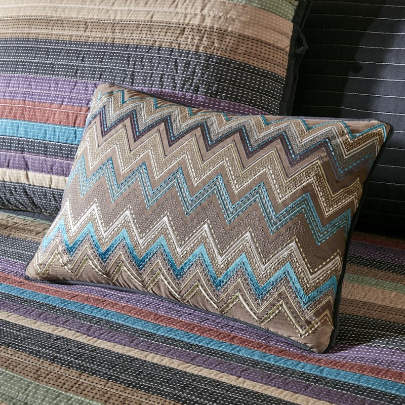 Madison Park Sequoia Multi Quilted 6-piece Daybed Set