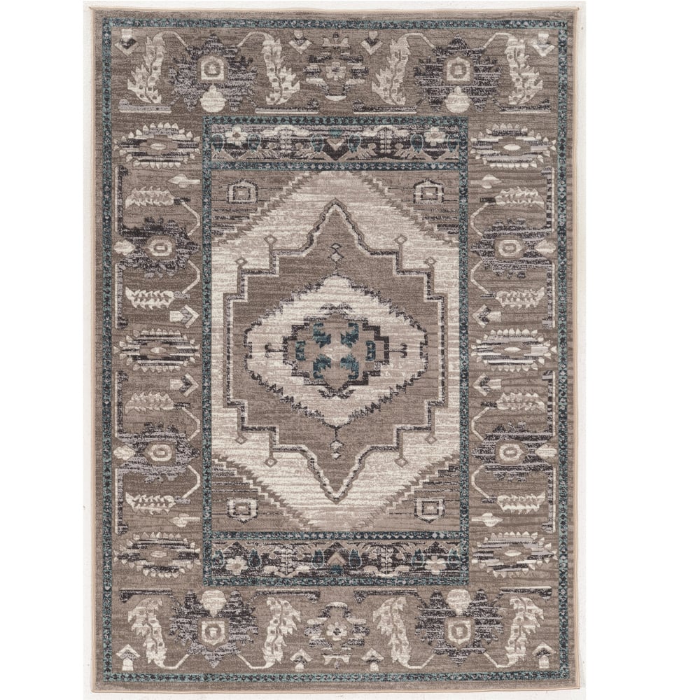 Vintage Collection Serape Beige and Grey