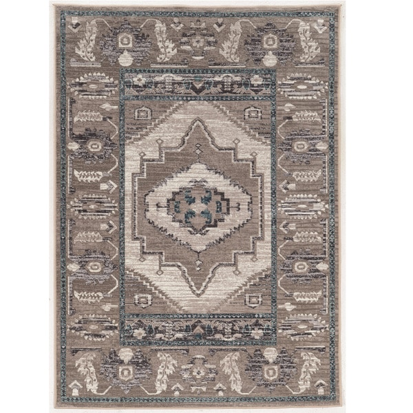 Vintage Collection Serape Beige and Grey