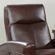 preview thumbnail 12 of 21, Eli Contemporary Leather Living Room Power Recliner with Lumbar Massage