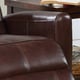 preview thumbnail 10 of 21, Eli Contemporary Leather Living Room Power Recliner with Lumbar Massage