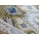 preview thumbnail 11 of 10, Hand-knotted Ikat Ivory Wool Oriental Rug - 8'0 x 10'5