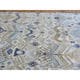 preview thumbnail 8 of 10, Hand-knotted Ikat Ivory Wool Oriental Rug - 8'0 x 10'5