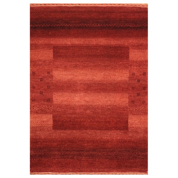 Handmade Tibetan Wool Rug (India) - 2' x 3'. Opens flyout.