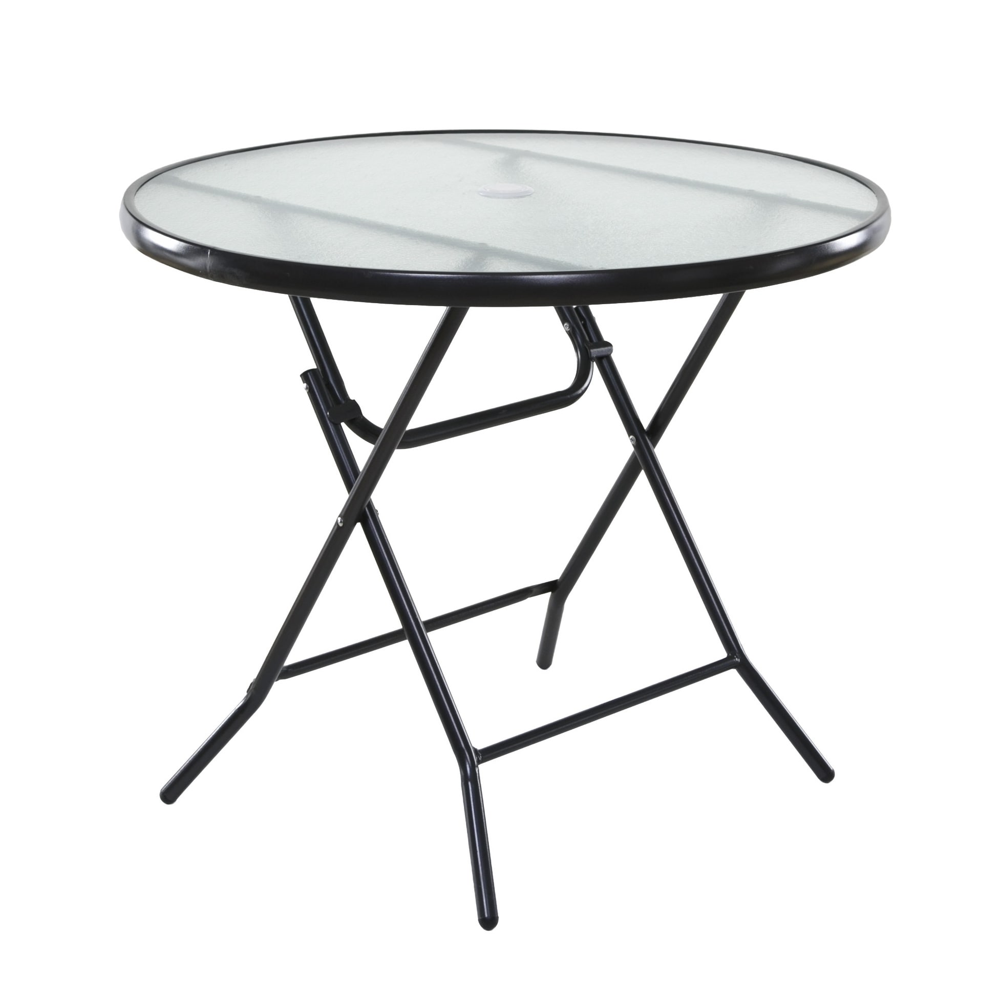 Onee 50 Bft570500 Basics 34 Round Folding Patio Table Basics 34 Round Folding Patio Table