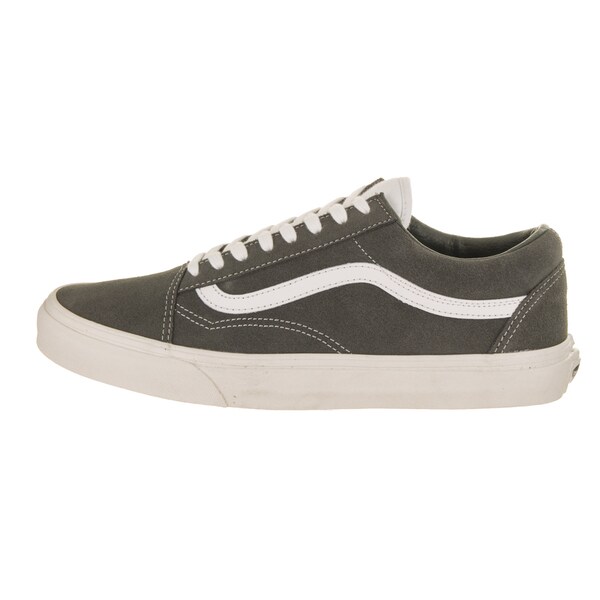 vans old skool grey suede trainers